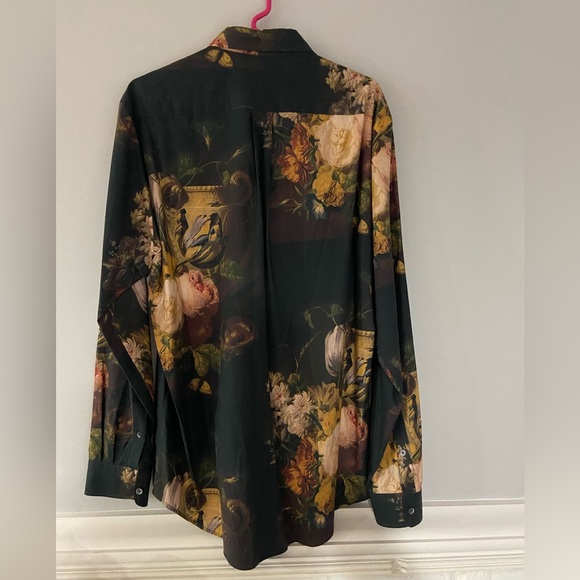 MCQ Alexander McQueen floral dress shirt - Picture 4 of 4